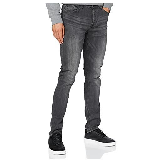 Only & sons onsloom washed dcc 0447 noos jeans slim, nero (black denim black denim), w29/l34 uomo