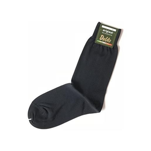 Dublo 6 paia calza corta - filo di scozia - maglia rasata (12 ½ - 13 (44-45), grigio antracite)