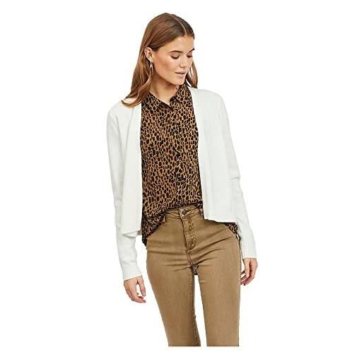 Vila cardigan short open white alyssum m white alyssum m
