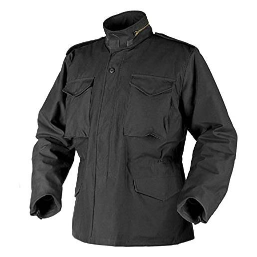 Helikon-Tex m65 ny. Co satin - giacca da campo, colore: nero