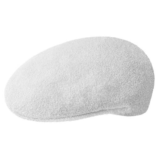 Kangol headwear bermuda 504 cappellopello, bianco (white), large uomo