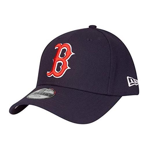 New Era 9forty - berretto regolabile per bambini league mlb nba teams, boston red sox, 50-52