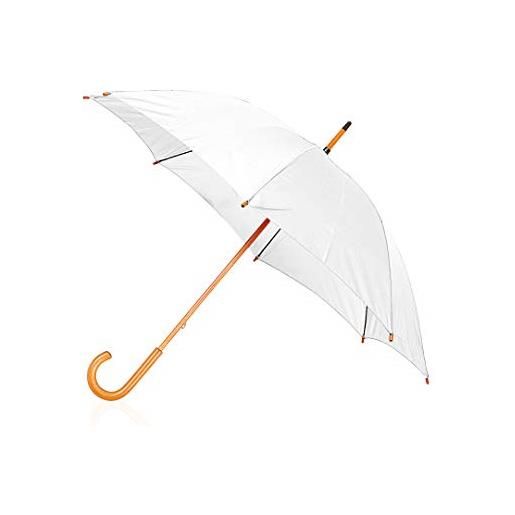Publiclick set di 15 ombrelli automatico bianco di Publiclick, misure ø104 x 89 apertura automatica, ombrello matrimonio, ombrello bianco