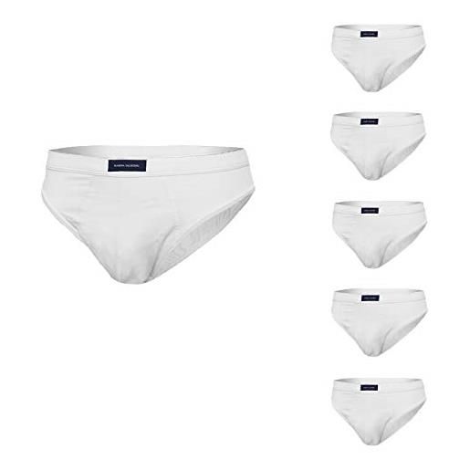 Marina Yachting 6 slip uomo in cotone elasticizzato art. My161f (xl, bianco)