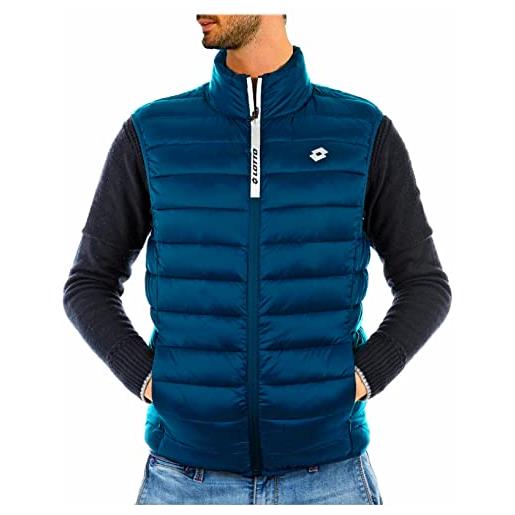 Lotto gilet uomo smanicato vari colori 110 gr, giubbino smanicato gilet da lavoro art. 149148 (149148 bluette, xl)