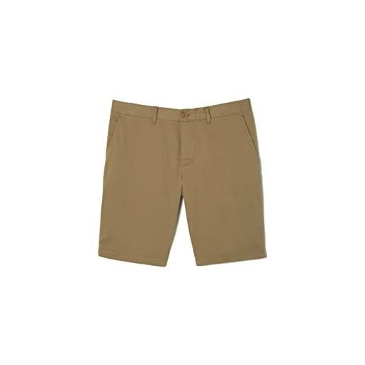 Lacoste fh2647 pantaloncini bermuda, nero, 46 uomo