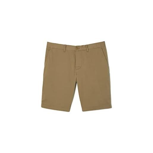 Lacoste-men s bermuda shorts-fh2647-00, verde scuro, fr 42 - us 33