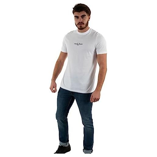 Fred Perry t-shirt m4580 white-100 m