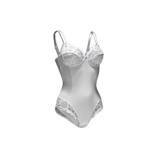 Lepel intimo donna body new belseno 254 colore bianco taglia 7 coppa c