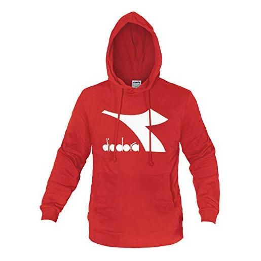 Diadora - felpa hoodie big logo per uomo (eu xxl)
