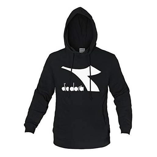 Diadora - felpa hoodie big logo per uomo (eu l)