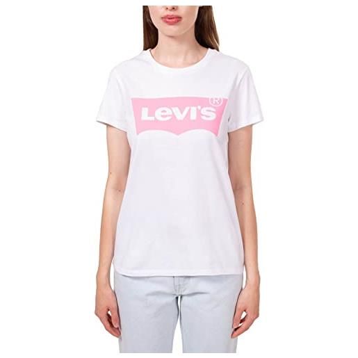 Levi's - t-shirt donna basic regular con logo batwing - taglia m