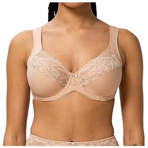 Triumph modern lace+cotton w02, reggiseno donna, neutral beige, 5d