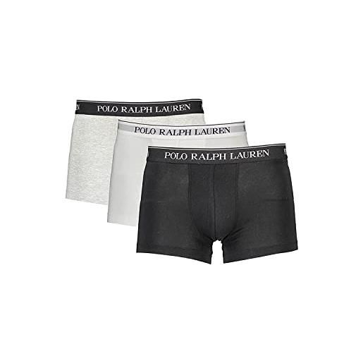 Polo Ralph Lauren ralph lauren polo boxer da uomo, 3 pezzi, in cotone, nero, xl