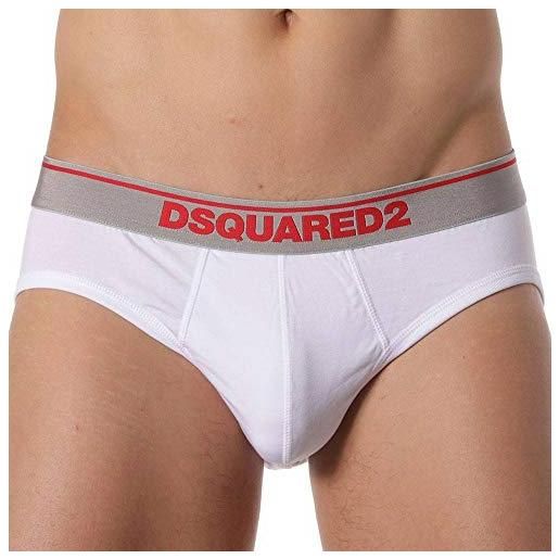 DSQUARED2 2 slip uomo art dcx610050 100 colore foto misura a scelta bianco xl