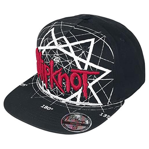 Slipknot jumbo star unisex cappello nero 100% cotone