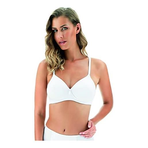 Lepel 1 pezzo reggiseno donna balconcino 351 belseno con ferretto - coppa c, nero 6c