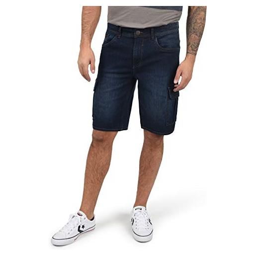 b BLEND blend jacko pantaloncini di jeans shorts bermuda da uomo, taglia: l, colore: denim darkblue (76207)