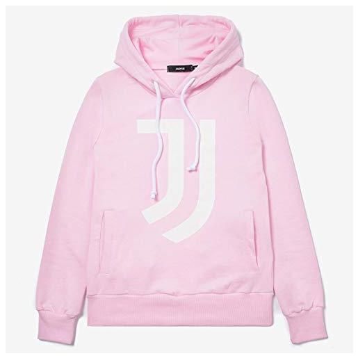 JUVE juventus felpa donna hoodie pink - collezione 2020/2021-100% originale - 100% prodotto ufficiale - scegli la taglia (taglia xs)