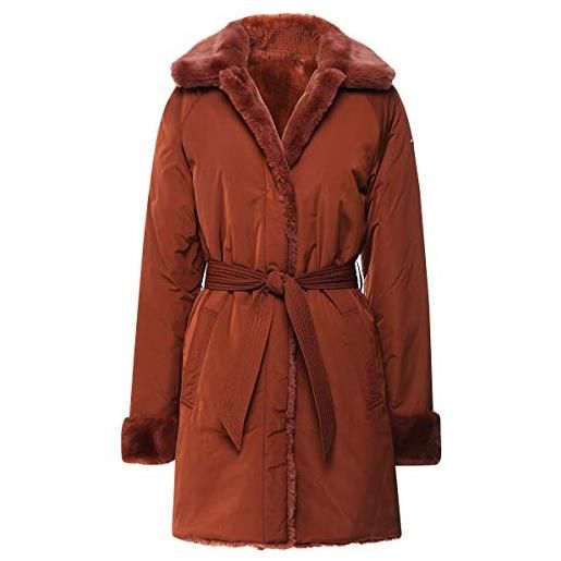 Geox w kaula coat donna giacca russet, 48