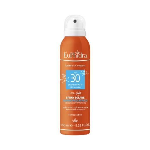 ZETA euphidra kaleido uv system spray dermopediatrico spf30 150 ml - protezione solare e delicatezza per la pelle dei bambini