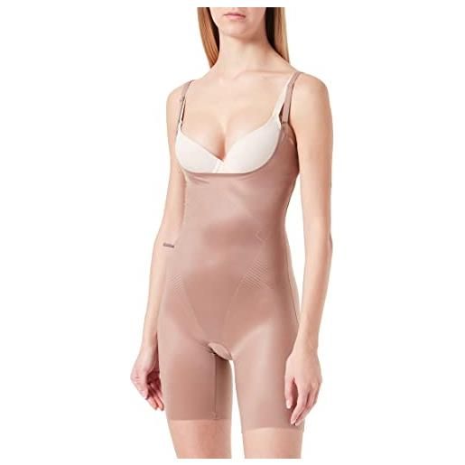 Spanx Skinny Britches Open-Bust Mid-Thigh Body