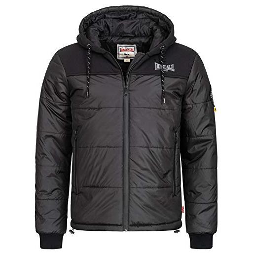 Lonsdale botallack jackets, nero, small mens
