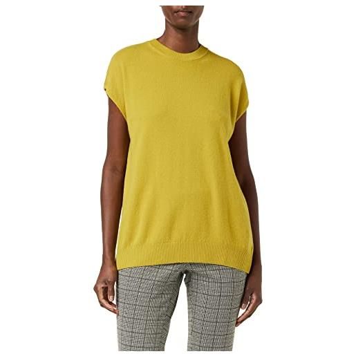 United Colors of Benetton t-shirt 1067d102i donna, giallo scuro 32w, m