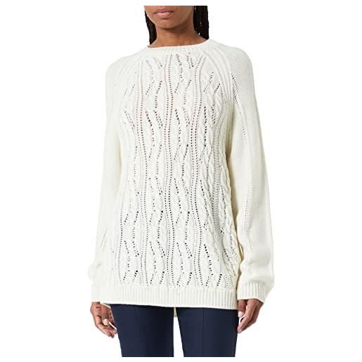 United Colors of Benetton maglione 127nd101z donna, bianco 674, m