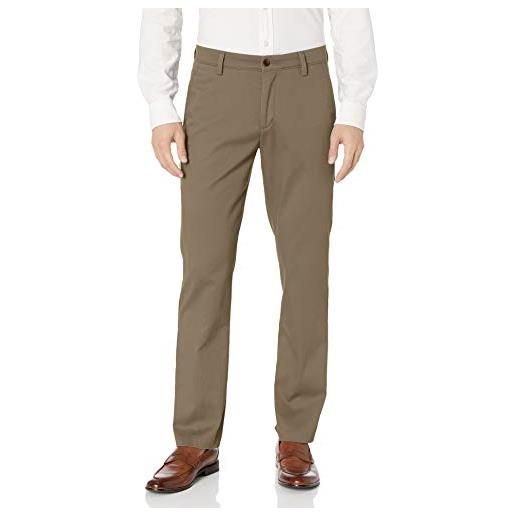 Dockers men's easy khaki slim tapered fit pants, timberwolf (stretch), 32w x 32l