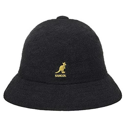 Kangol - cappello da pesca uomo, nero (schwarz), medium