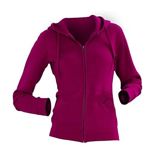 Russell Athletic russell - felpa con cappuccio - donna (m) (fucsia)