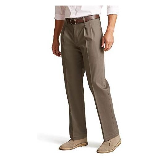 Dockers uomo pantaloni casual - beige - 40w x 36l