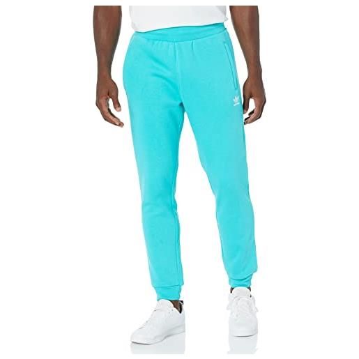 adidas Originals pantaloni da jogging a trifoglio adicolor essentials da uomo, rosso acceso. , l