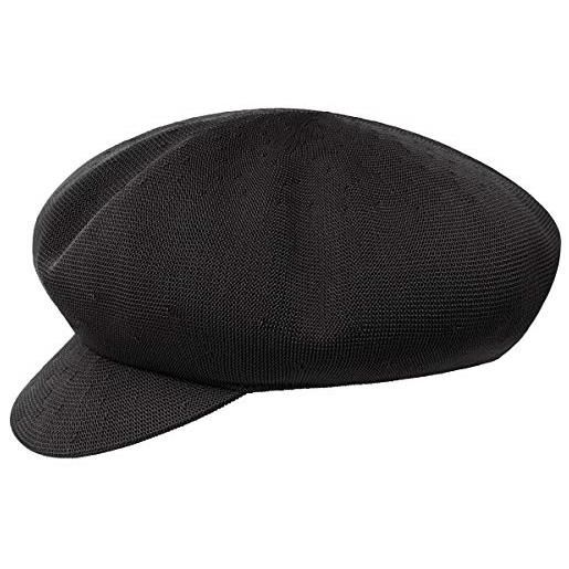 Kangol berretto newsboy tropic halifax cap cappello baker boy m (56-57 cm) - nero