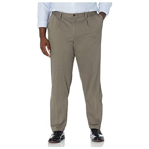 Dockers men's men's easy khaki d3 classic fit pleated pants burma grey pants