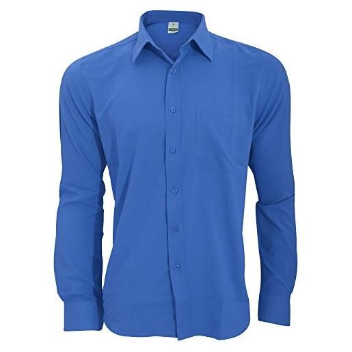 Henbury - camicia anti-batterica - uomo (s) (blu reale)