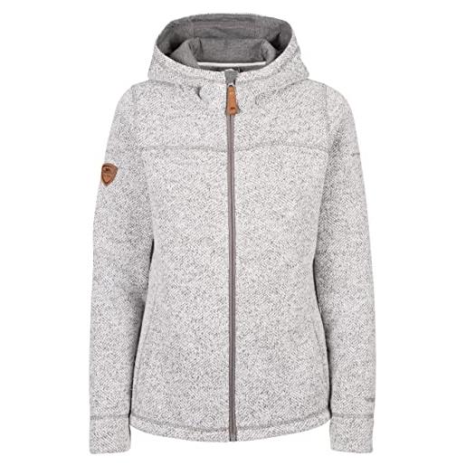 Trespass reserve - female fleece at200-l-storm grey