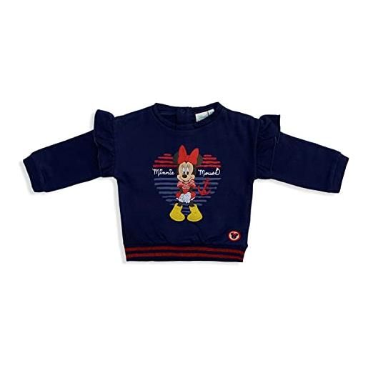 Sun City felpa neonato disney minnie mouse maglia in cotone bimba maniche lunghe 5533