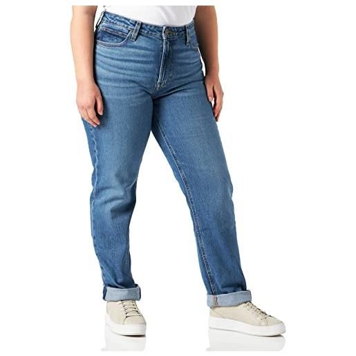 Lee carol, jeans, donna, blu (mid soho p), 26w / 31l