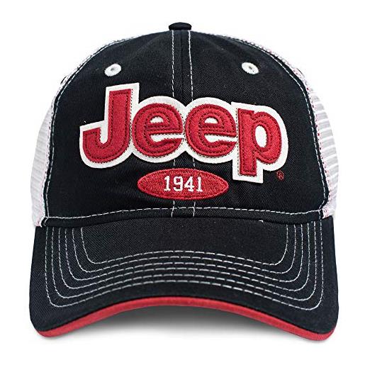 Jeep cappello Jeep felt appliqué nero