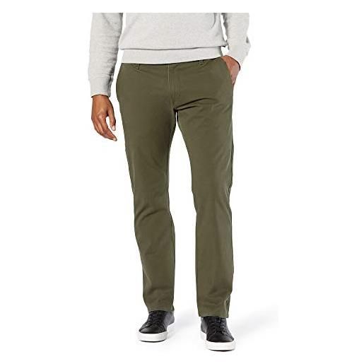 Dockers modern straight smart 360 flex ultimate chino, pantaloni, uomo, beige (new british khaki), 36w / 32l