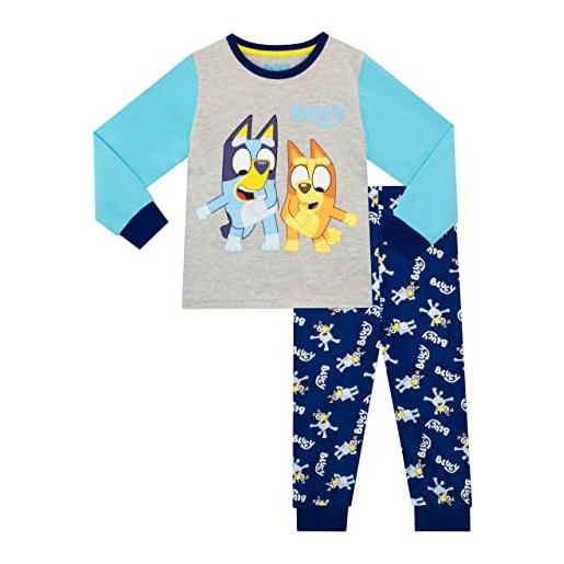 Bluey pigiama per ragazzi multicolore 4-5 anni