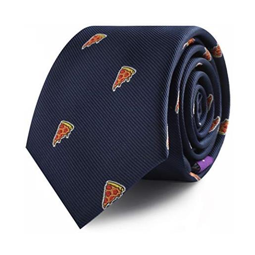 AUSCUFFLINKS cravatte per cibo e bevande, cravatte speciali da uomo, cravatte sottili intrecciate, regalo per collega di lavoro, anguria, skinny
