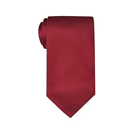 Remo Sartori - cravatta lunga extra lunga xl in seta tinta unita, lunghezza da 155 cm a 175 cm, made in italy, uomo (lunghezza 175 cm, viola)