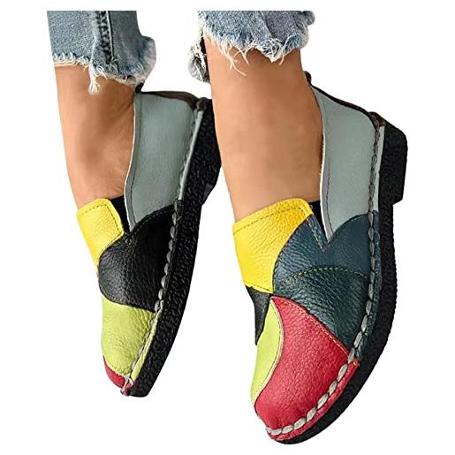 Kobilee mocassini scarpe donna comode piatti eleganti loafers basso leggero casual mocassini scarpe estive morbida pelle estivi sneakers primavera 2023