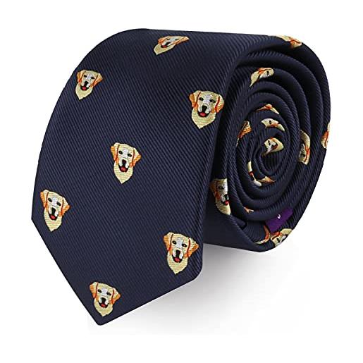 AUSCUFFLINKS cravatte con animali | cravatte magre tessute | regalo per uomo | cravatte da lavoro per lui | regalo di compleanno per ragazzi, giraffa. , regolare