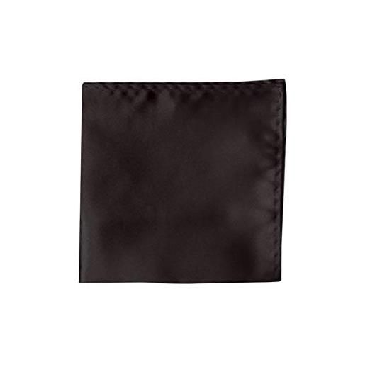Fazzoletto Di Cotone Uomo - Nero, Taglia Unica, 43x43 Cm - Foto 2