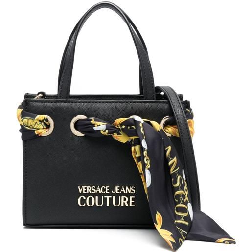 Versace Jeans Couture borsa a spalla mini chain couture - nero