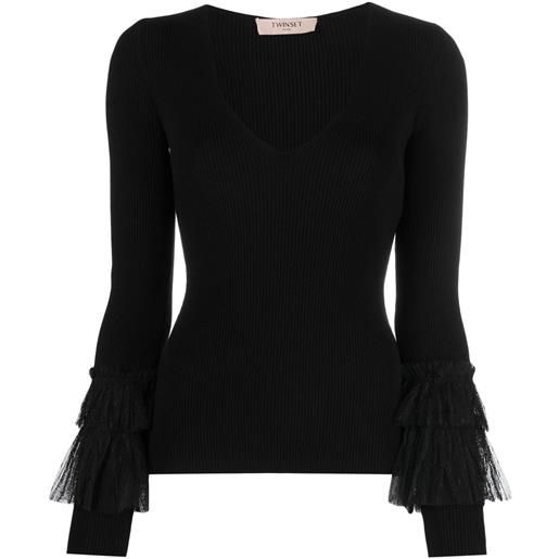 TWINSET maglione - nero